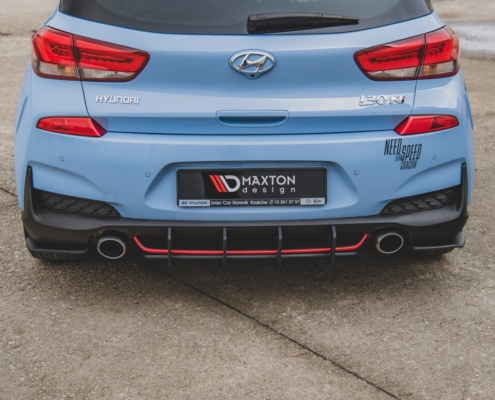street-pro-heckschuerze-heck-ansatz-diffusor-v2-fuer-hyundai-i30-n-mk3-hatchback-schwarz
