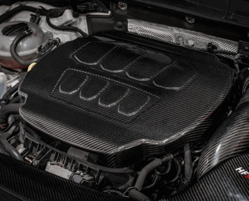 Carbon Motorabdeckung